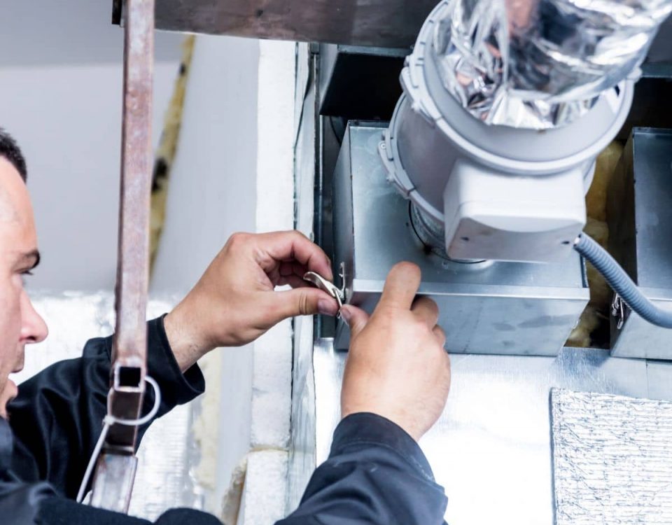 Audit technique d'un système de ventilation VMC en copropriété par le cabinet ERHYG pour l'intégration au Plan Pluriannuel de Travaux (PPT) en Normandie.
